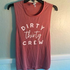 Dirty thirty top